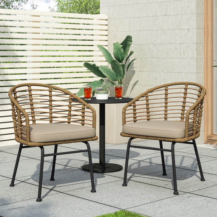 Rattan weave garden online furniture